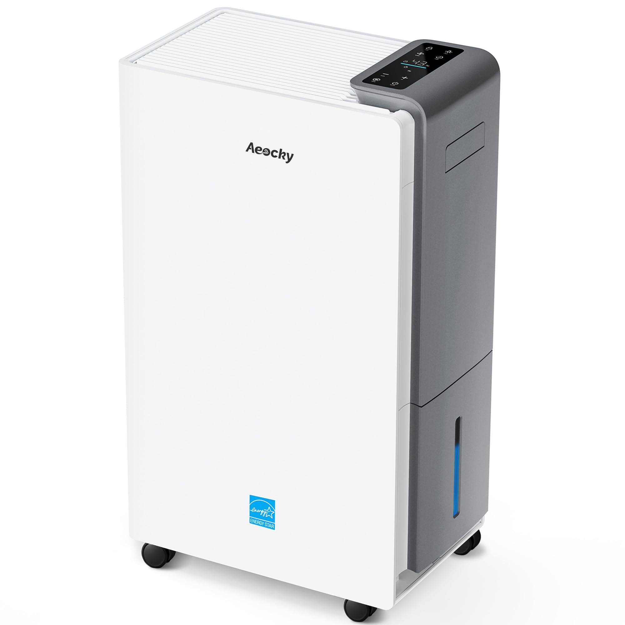AEOCKY 5500 Sq.Ft Energy Star Most Efficient 2025 Dehumidifier Max 80Pint/D | De