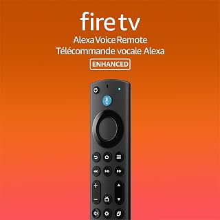 Amazon Fire TV Alexa Voice Remote Enhanced, requires compatible Amazon Fire TV Device