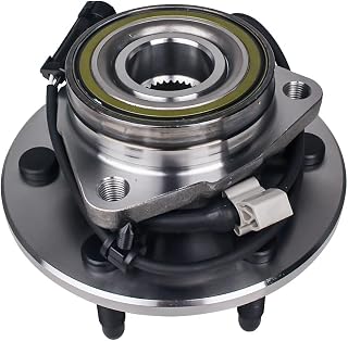 PAROD 515036 4WD/AWD Front Wheel Hub Bearing Assembly Compatible with Cadillac Escalade, Chevy Silverado, Avalanche 1500, Express, Tahoe, Suburban, GMC Savana, Yukon, Sierra 6Lugs W/ABS