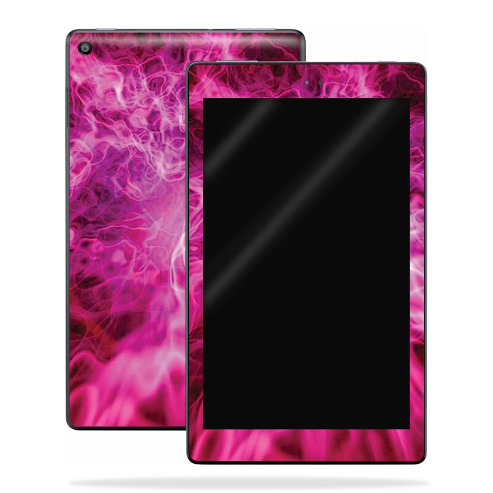 MightySkins Skin Compatible with Amazon Kindle Fire HD 8 (2017) - Red Mystic Fla