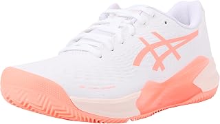 ASICS Challenger 14 Clay Donna Woman Tennis Shoes Blue Yellow