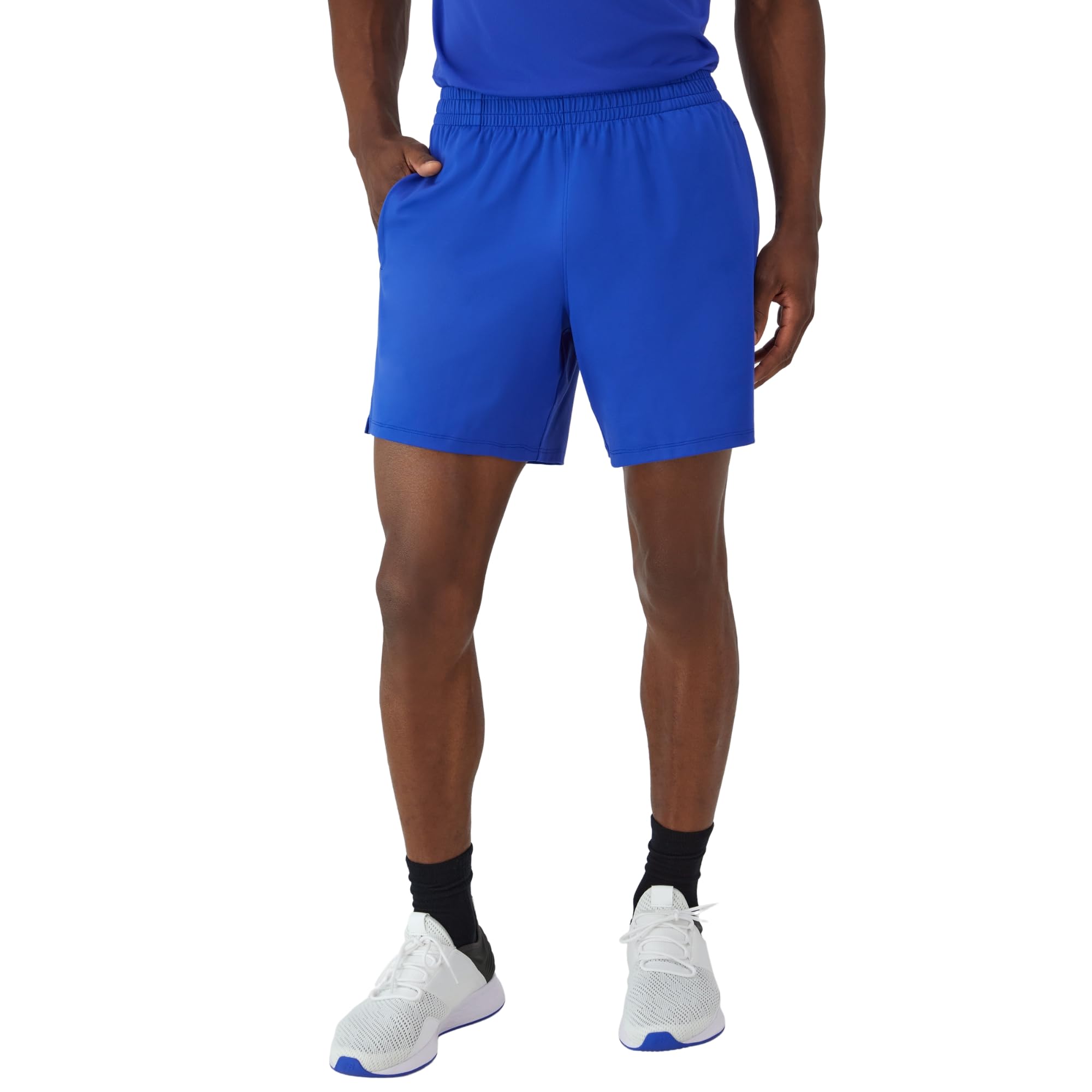 Hanes Men's Moves Performance Shorts, Athletic Moisture-Wicking Shorts with Pock
