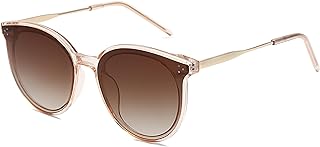 SOJOS Classic Trendy Round Sunglasses Womens Mens UV400 Vacation Sunnies SJ2068
