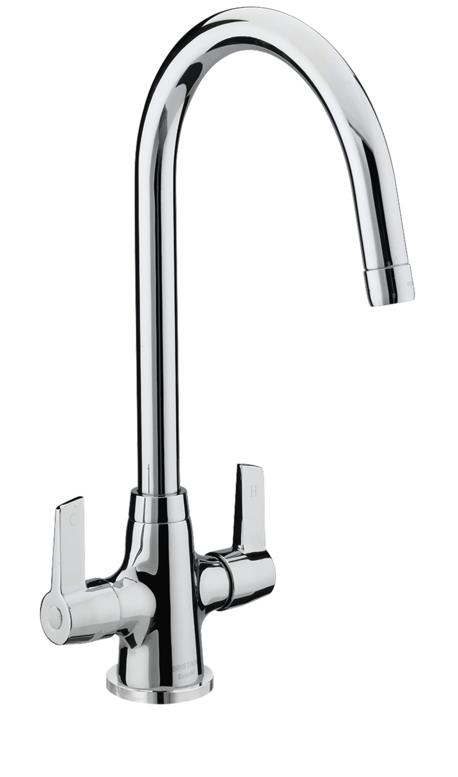 Bristan Echo Kitchen Tap , Chrome, EC SNK EF C | Modern Design, Swivel spout, To