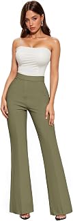 Hybrid & Company Women's Office Flare Pants