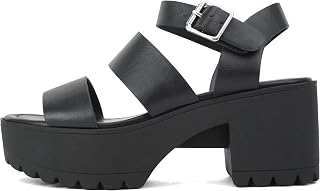 Soda Women's Account Heel Sandal