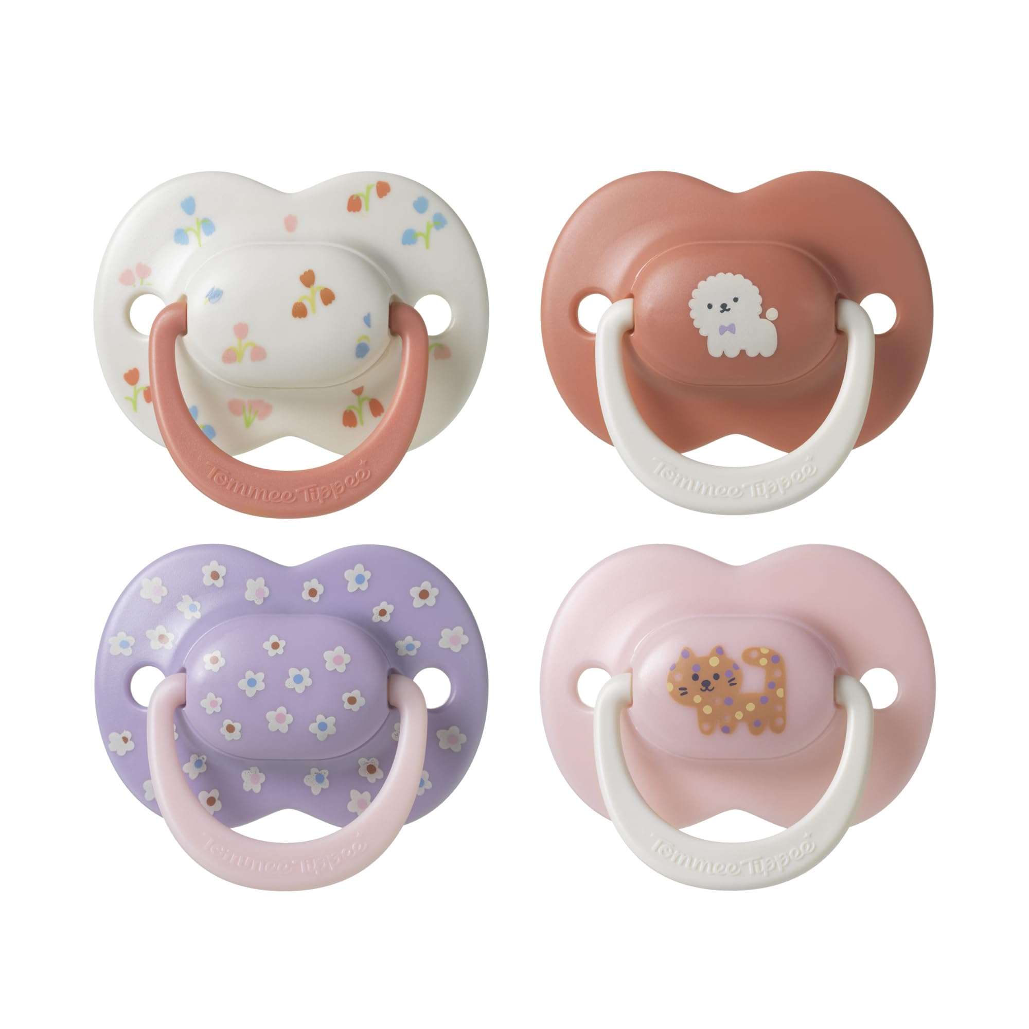 Tommee Tippee Ultimate Fit Orthodontic Dummy 6-18m Silicone Pack of 4 | Club Hou