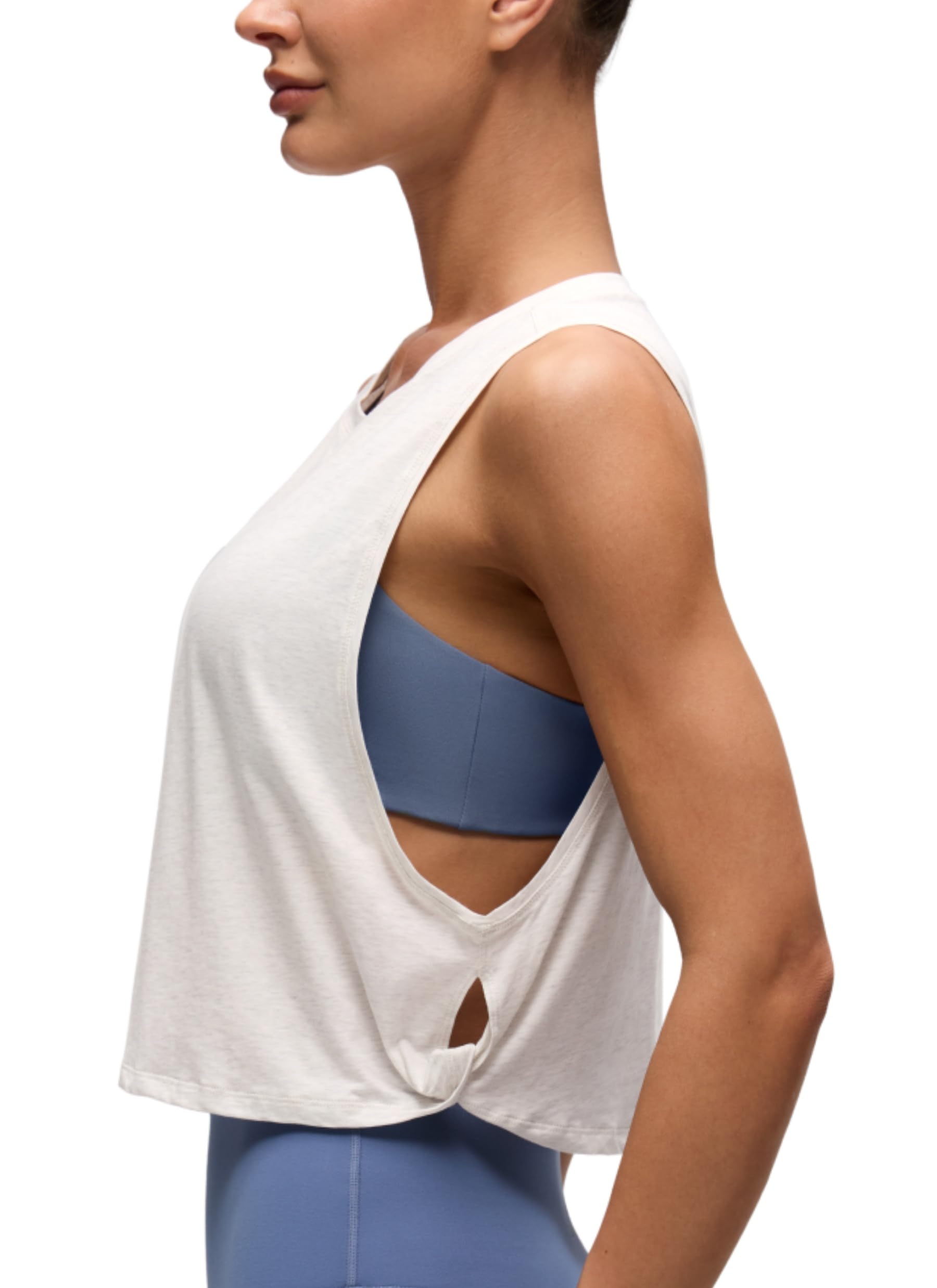 CRZ YOGA Pima Cotton T-shirt Wide Armholes