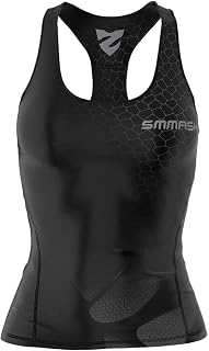 SMMASH Tank Top for Women, Top Sleeveless for Sports Outdoor OCR Cross Training Fitness Yoga Gym, Breathable Functional Shirt, Sports Top, Sports Shirt, Professional Sportswear