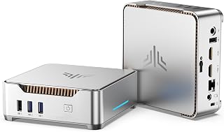 NiPoGi Mini PC Windows 11 Pro Intel N5030(Βeats N5000,up to 3.1GHz) Mini PC 12GB RAM 256GB SSD Mini Computer Support 2.5" SSD 4K Triple Display HDMI/WiFi/BT Mini Desktop PC for Home/Business/School