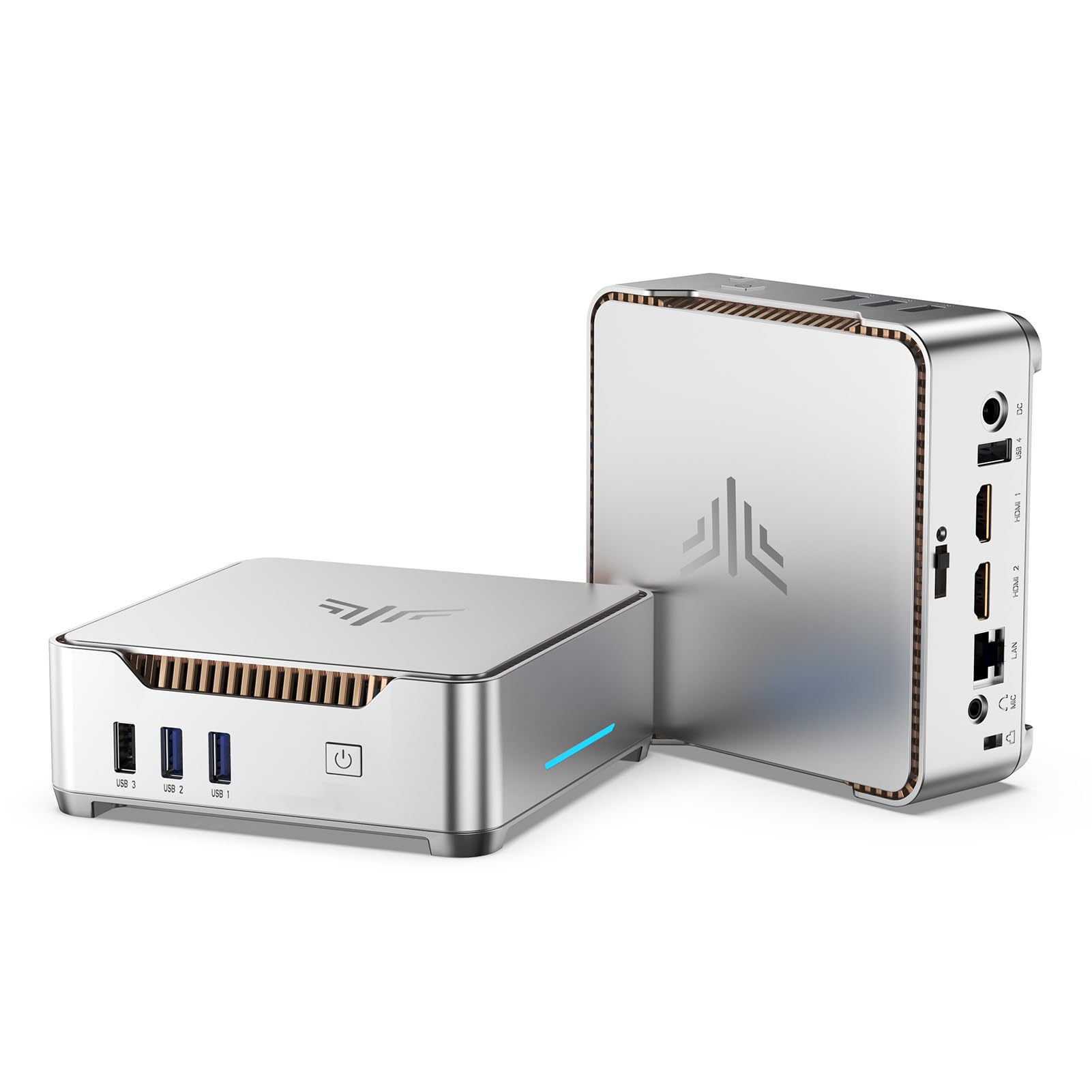 NiPoGi Mini PC Windows 11 Pro Intel N5030(Βeats N5000,up to 3.1GHz) Mini PC 12GB