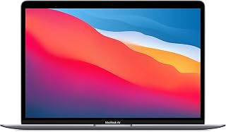 2020 Apple MacBook Air with Apple M1 Chip (13-Inch, 8GB RAM, 256GB SSD Memory) (QWERTY Italian) Space Grey (Refurbished)