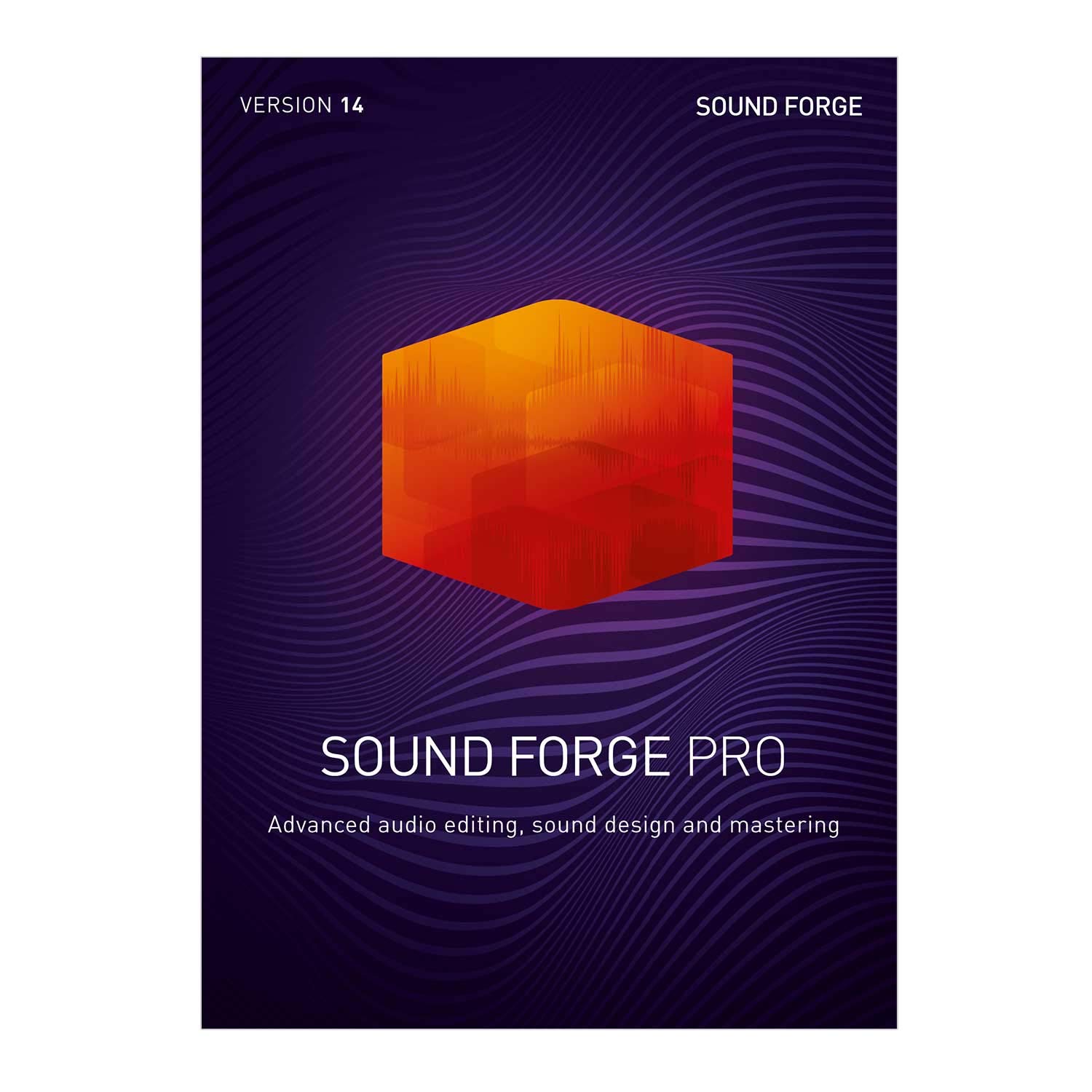 SOUND FORGE Pro – Version 14 – Audio editing, recording, restoration and masteri