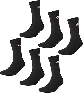 Champion Unisex Core 6pp Crew Socks (Pack of 6)