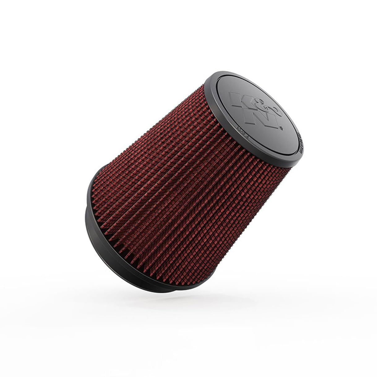 K&N High-Flow Original Lifetime Universal Clamp-On Air Filter: High Performance,