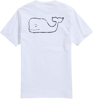 vineyard vines Short Sleeve Vintage Whale Pocket Tee Men's T-Shirt (Pack of 1)