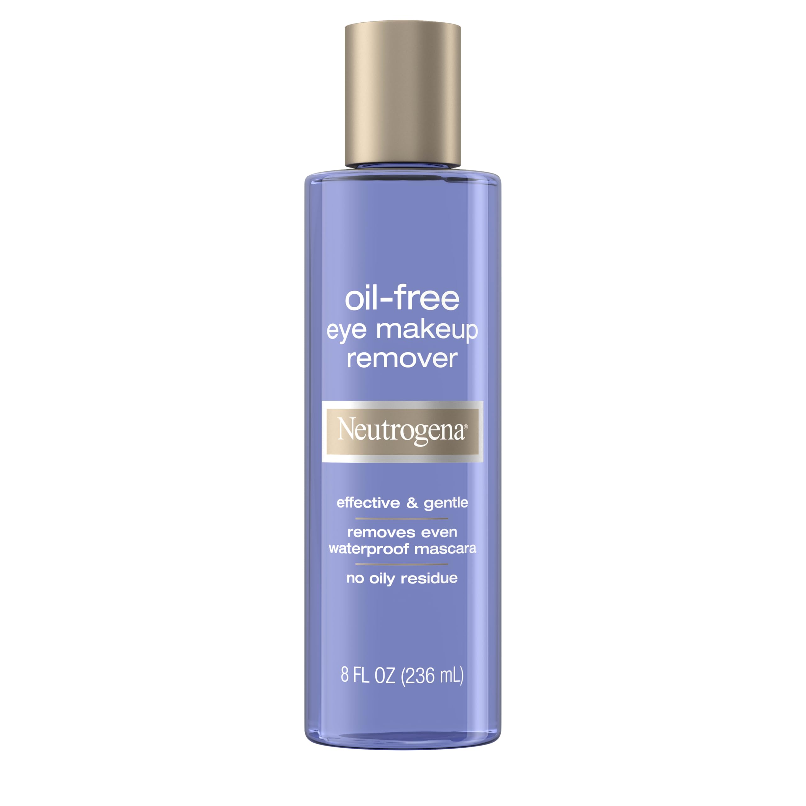 Neutrogena Oil-Free Eye Makeup Remover, 8 fl. oz | Gentle Cleanser for Sensitive