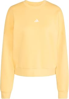 Adidas Women's Essentials Small Logo Feel Cozy Relaxed Fit Sweatshirt