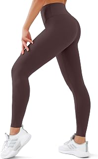 SUNCLOVE High Waisted Leggings for Women Tummy Control Buttery Soft Yoga Pants Womens Gym Workout Running Leggings