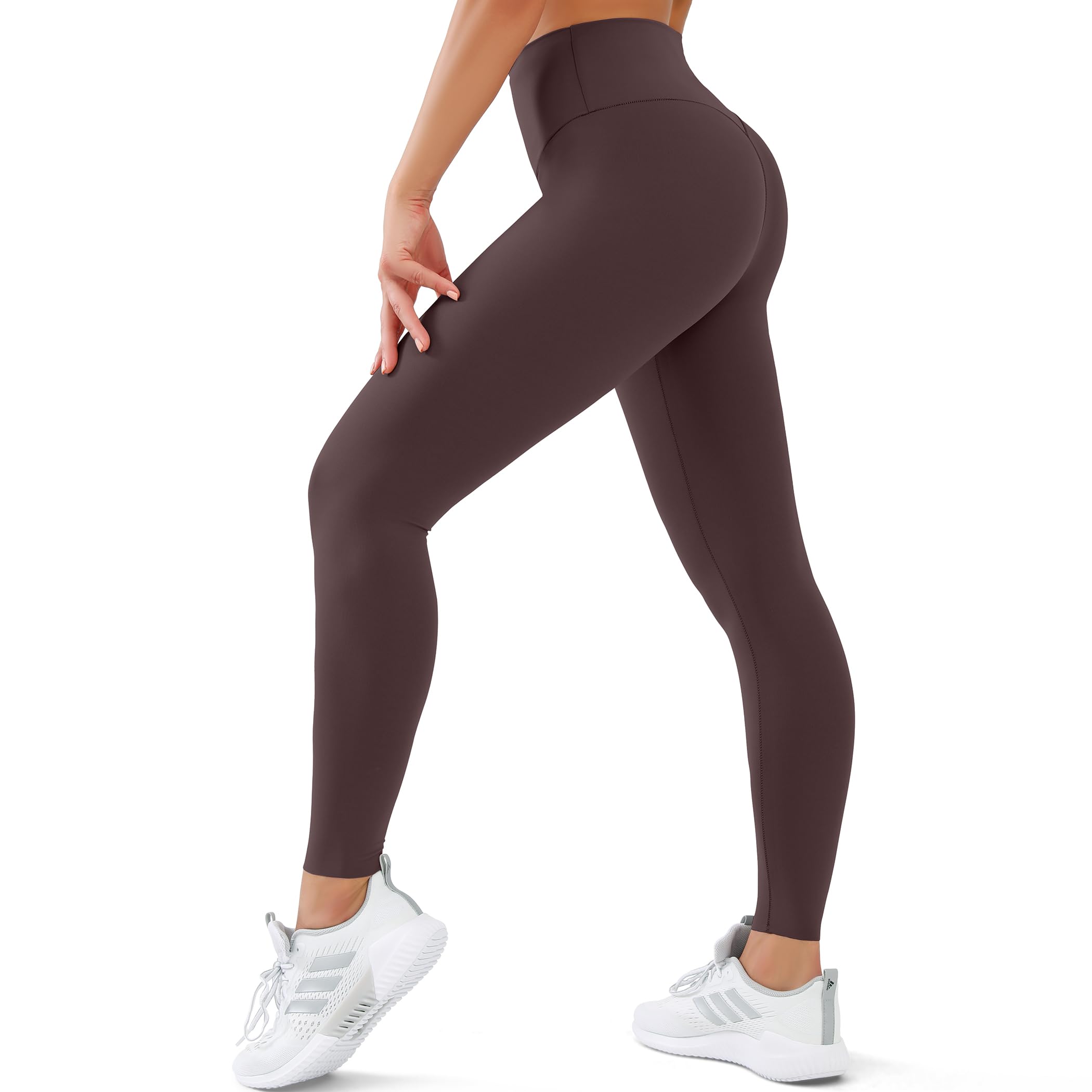 SUNCLOVE High Waisted Leggings for Women Tummy Control Buttery Soft Yoga Pants W