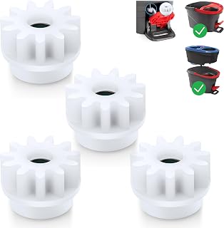 Spin Mop Pedal Bearing Replacement for O-Cedar Bucket Only, Mop Gear Parts | 4 Pack Replacement Bearing Parts for Ocedar Spin Mop Bucket, One Way Clutch Gear Sprocket Repair Kit
