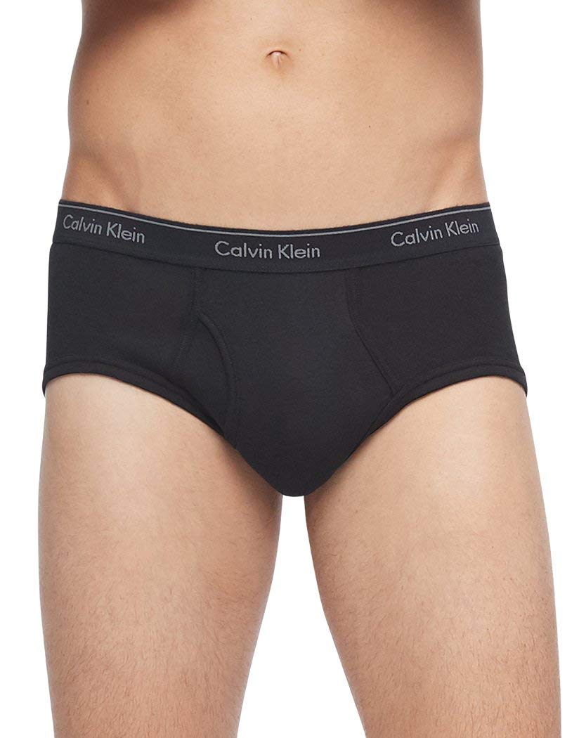 Calvin Klein Men's Cotton Classics Slim Fit Crew Underwear (Pack of 5)