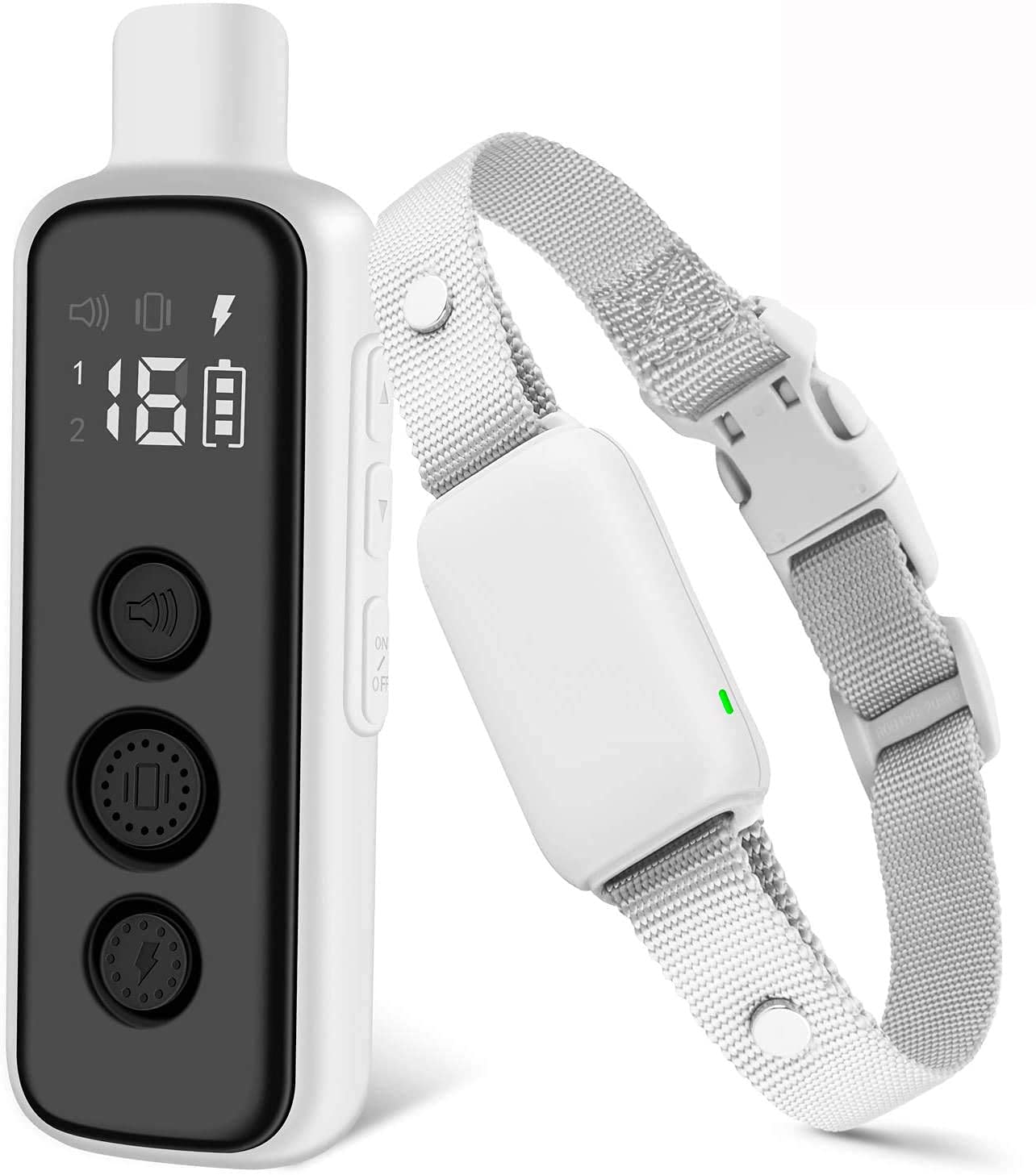 Bousnic Shock Collar for Dogs - Waterproof Rechargeable Dog Electric Training Co