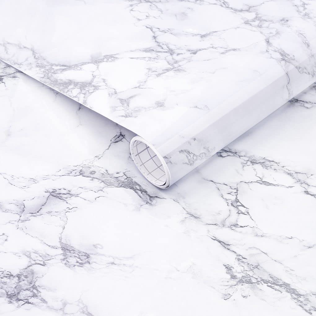 Arthome Marble Contact Paper,Self Adhesive Wallpaper,Peel and Stick Paper Remova
