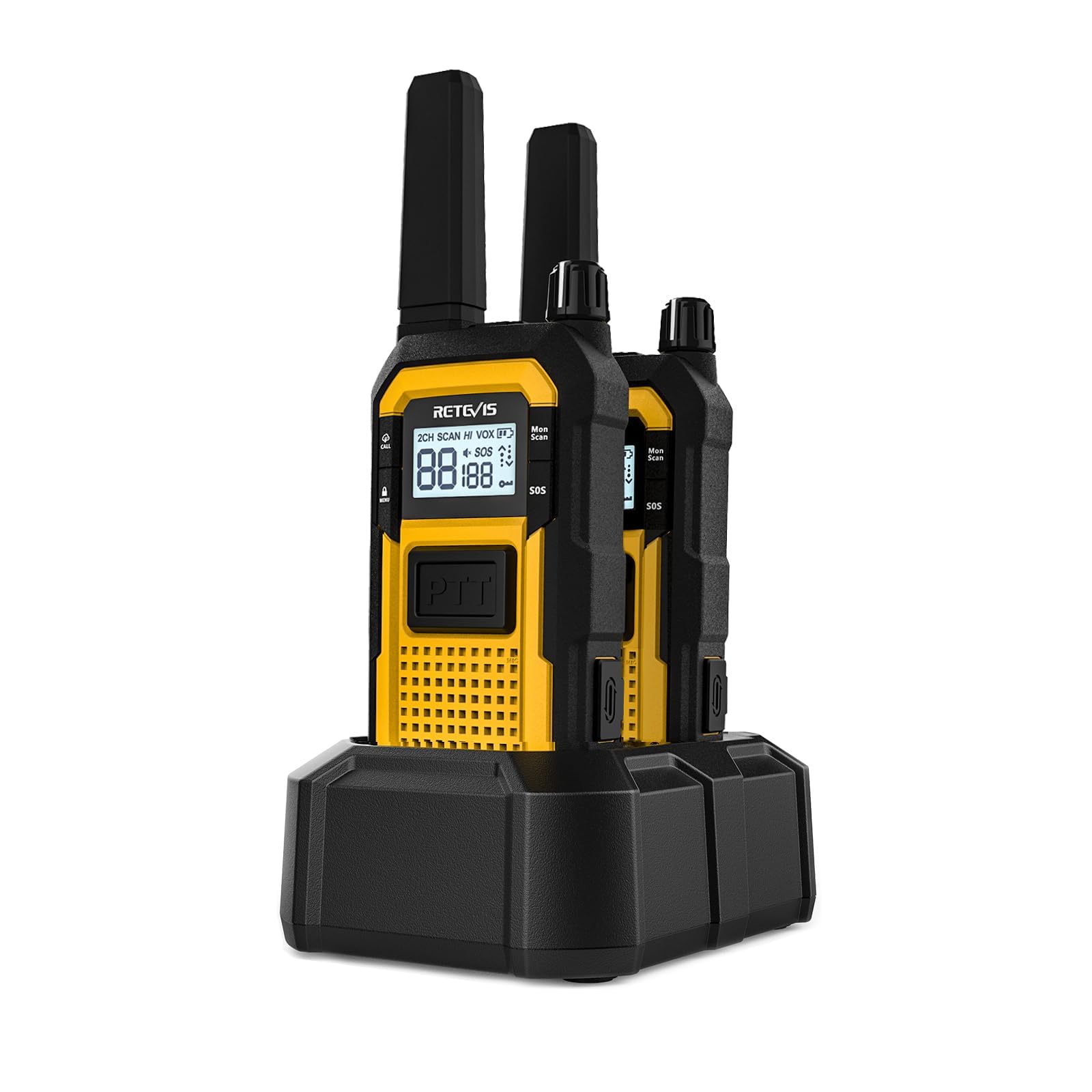 Retevis RB48 Waterproof Military-Standard Walkie Talkies Long Range | IP67, Floa