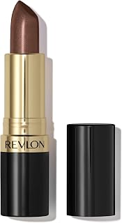 Revlon Super Lustrous Lipstick, 315 Iced Mocha, 0.15 oz | Creamy lipstick with microfine pigments for rich, lightweight color. Conditioning formula for soft, fuller-looking lips.