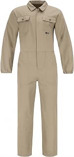 BWOLF ANAX Men's Work Overalls Work Overalls Work Blue – 100% Cotton