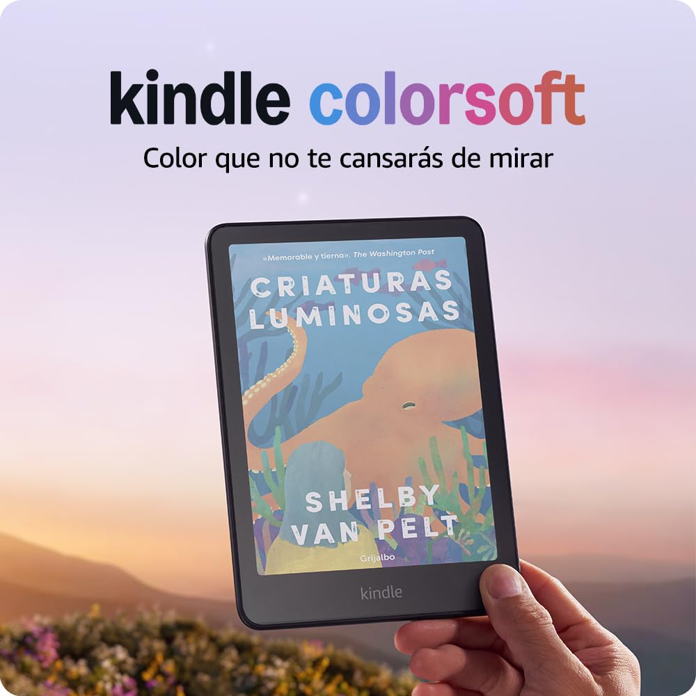 Amazon Kindle Colorsoft 16 GB (2024 model) – With colour display that brings cov