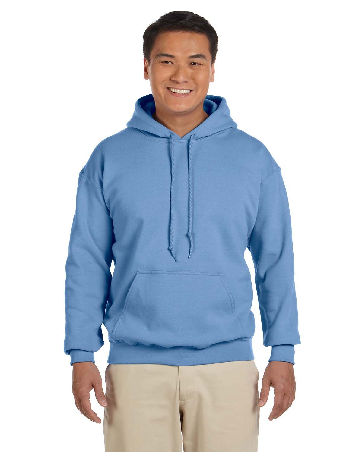 GILDAN - Adult 50/50 Cotton/Poly Full Zip Hooded Sweat/18600, Men's Sweatshirt, 