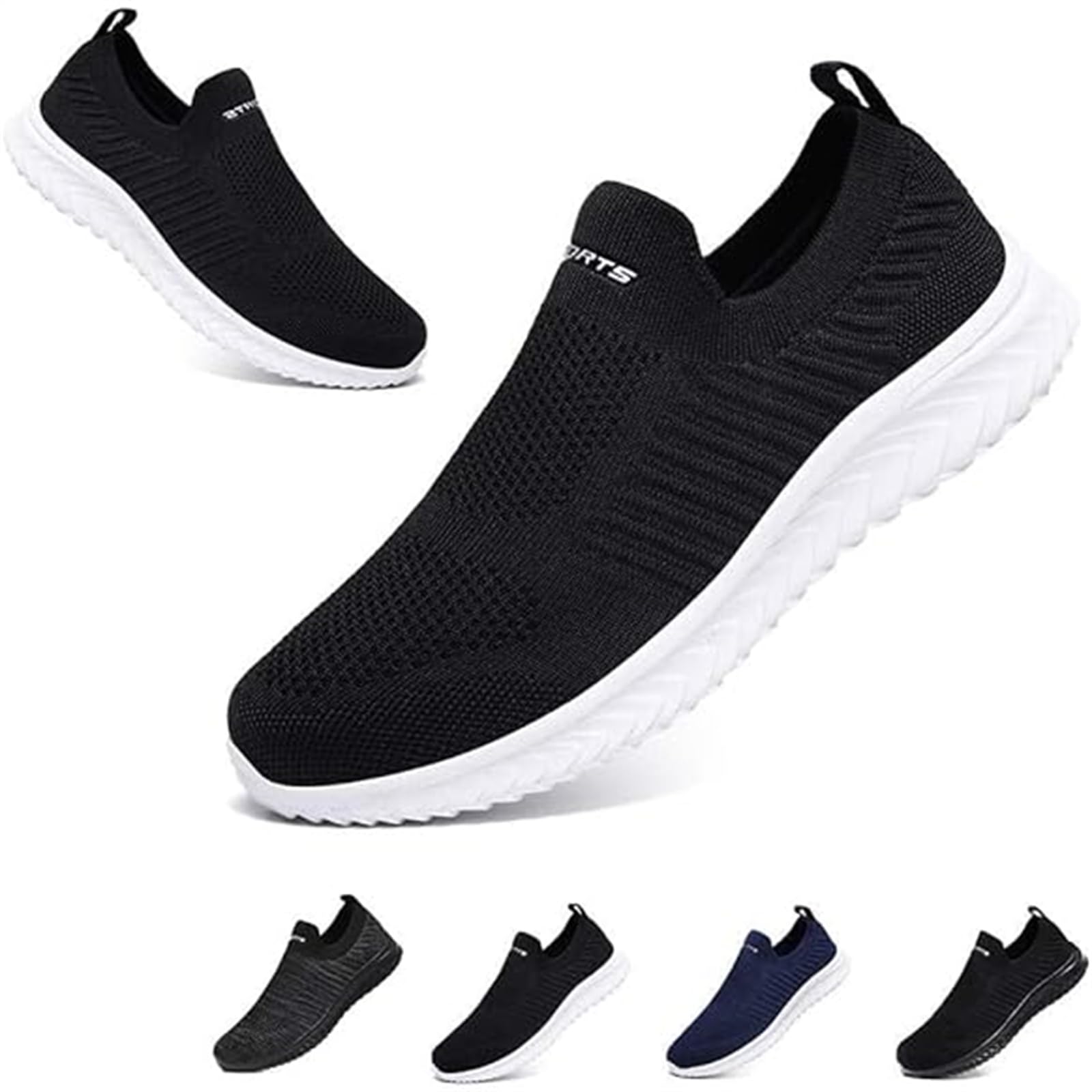 Sneakers Sport Slip On Men Women Slip On Casual Sneakers Comfortable Nurse Shoe