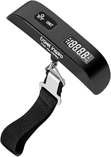 travel inspira Luggage Scale, Portable Suitcase, Weighing Scales (Black)
