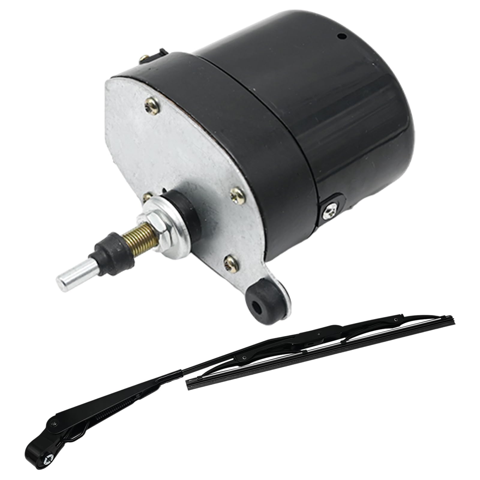 Aynaxcol 7731000001 UTV Windshield Wiper Kit, 12V Electric Windshield Blade Arm 