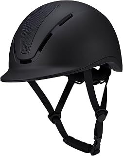 Professional Horseback Ride Helmet for Training | Stable Construction with Comfortable Ride Gear for Men Women Horsemanship Sports, Training Competition