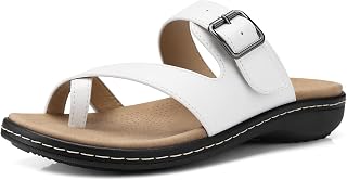 SHIBEVER Flip-Flops für Damen: Bequeme Sandalen mit Fußgewölbeunterstützung, elegante Sommer-Slipper, Ballenzeh-Schuhe