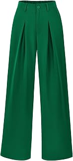 BTFBM Fall High Waisted Business Casual Palazzo Pants For Women Dressy 2026