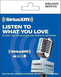 Sirius XM Gift Card