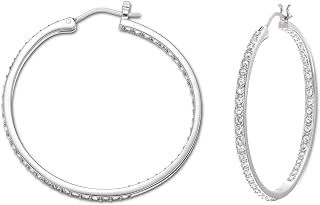Swarovski Sommerset Collection Hoop Earrings