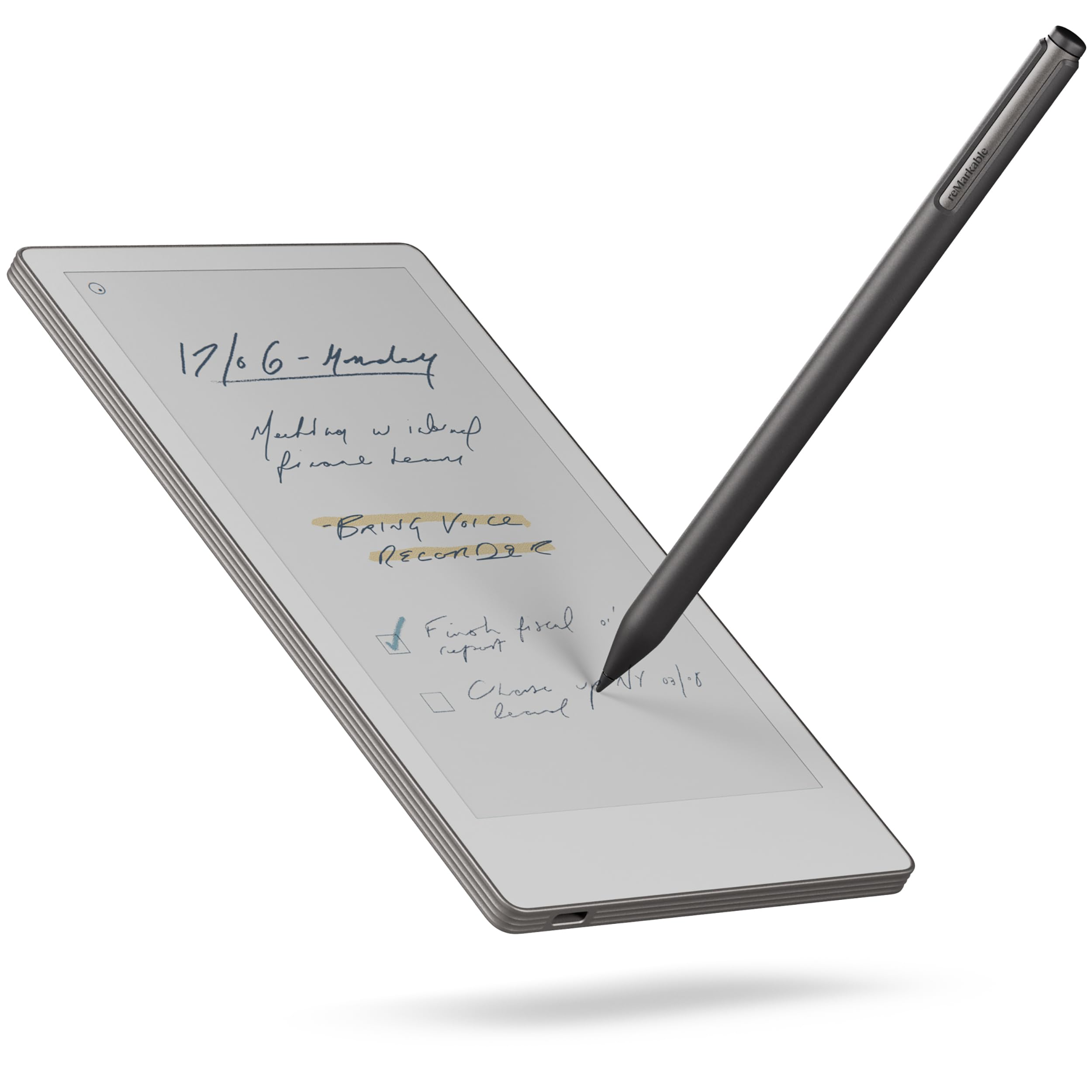 reMarkable Paper Pro Move with Marker Plus | Ultraportable 7.3" paper tablet wit