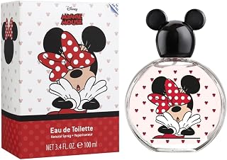Minnie Mouse, Disney, Fragrance, for Kids, Eau de Toilette, EDT, 3.4oz, 100ml, Perfume, Spray, Made in Spain, by Air Val International