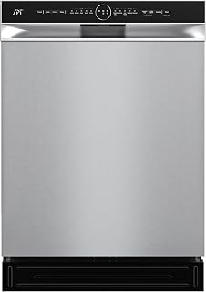 SD-6505SS: 24″ Built-In Stainless Steel Tall Tub Dishwasher w/Smart Wash System, Heated Drying & ENERGY STAR – Stainless Steel