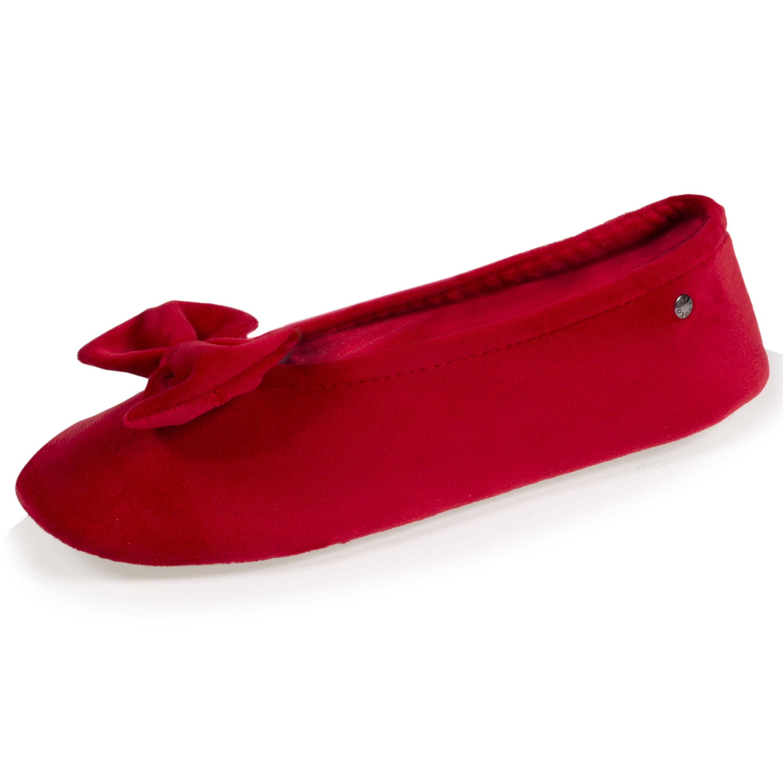 Isotoner Ladies Blue Ballet Flats Slippers