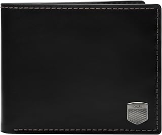 Fossil Men's RFID Flip ID Bifold Wallet, Black One Size