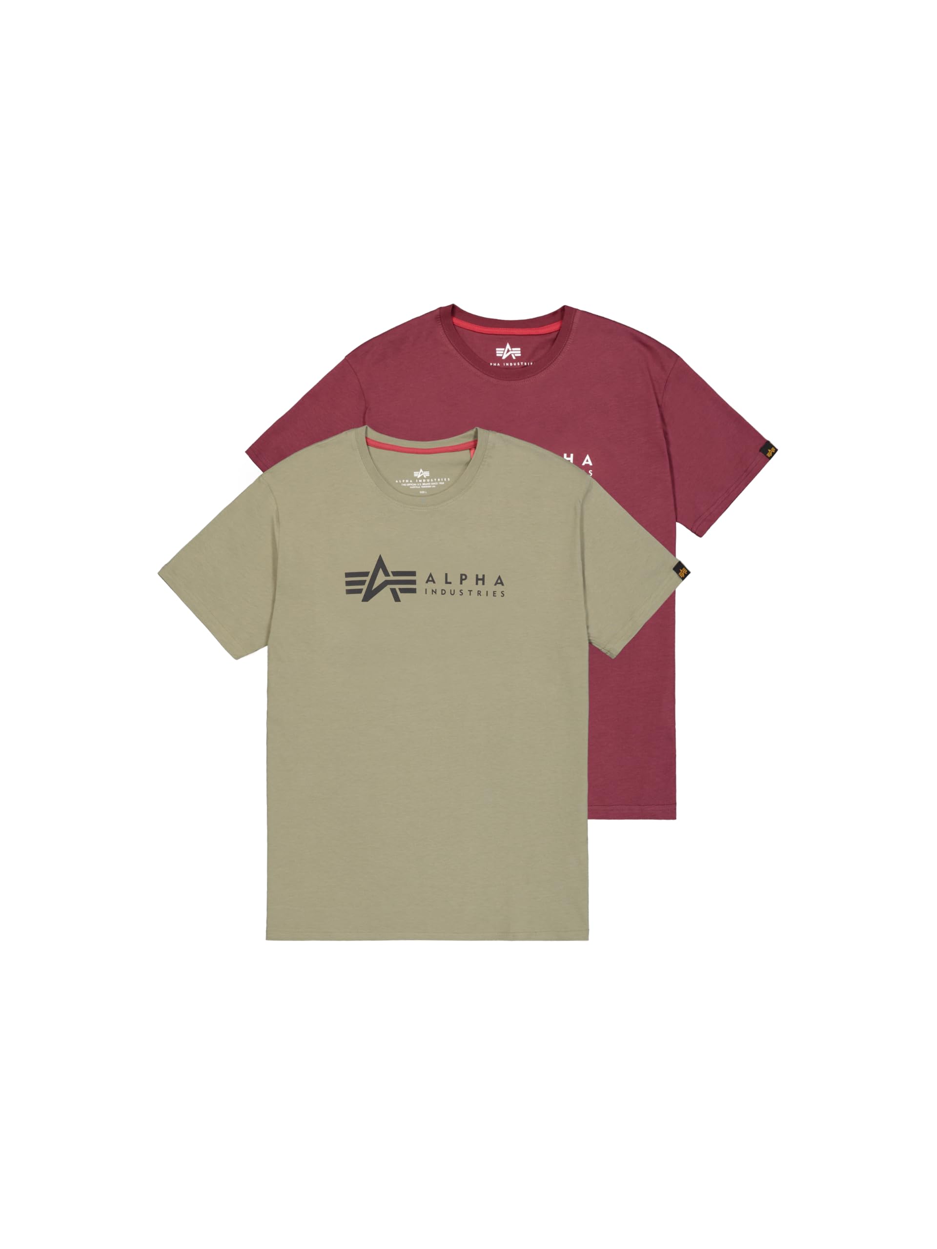 ALPHA INDUSTRIES Men's T-Shirt (Pack of 2)