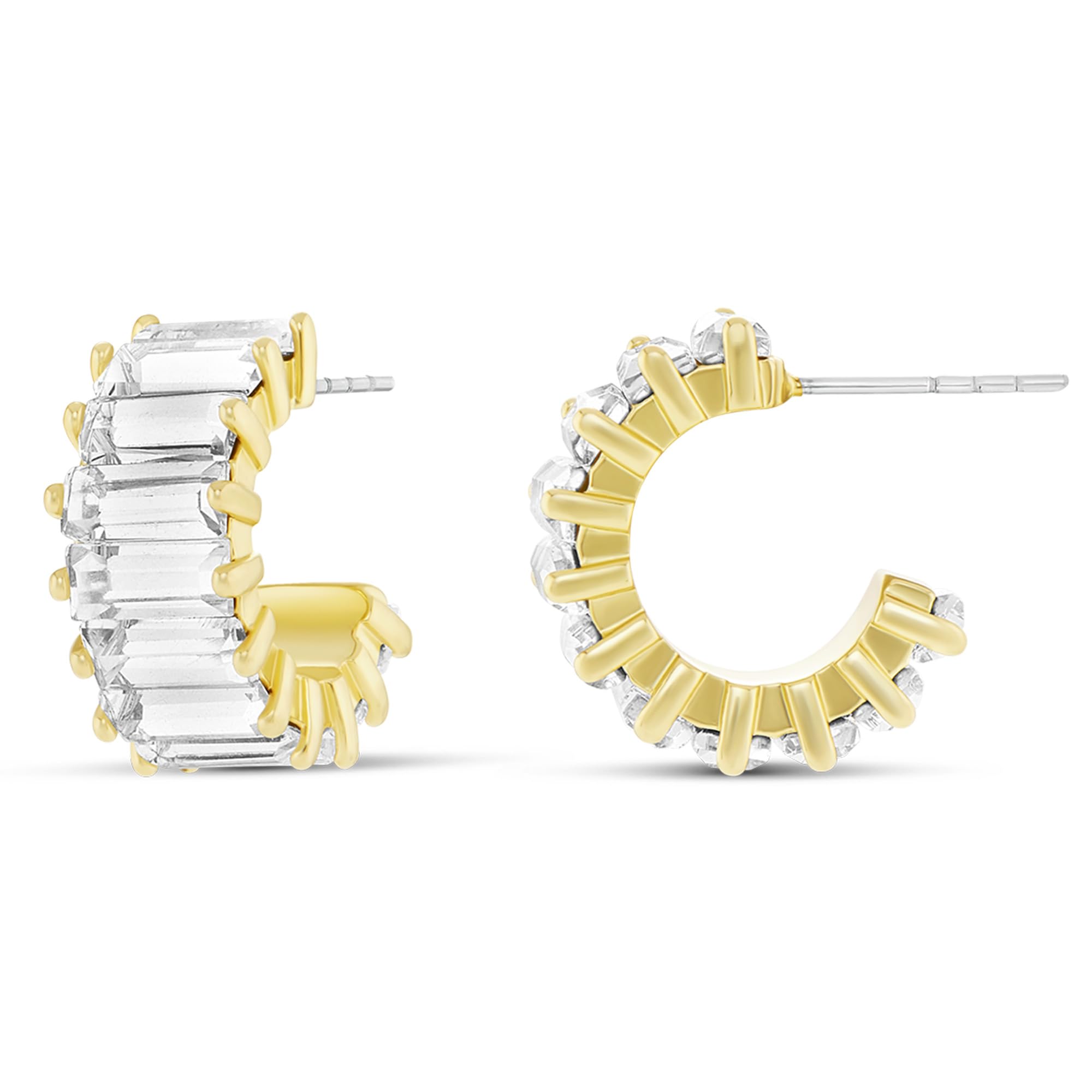 Amazon Essentials Baguette Stone C Hoop