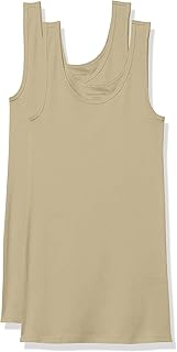 Amazon Essentials Women's Slim Tank Top, Pack of 2