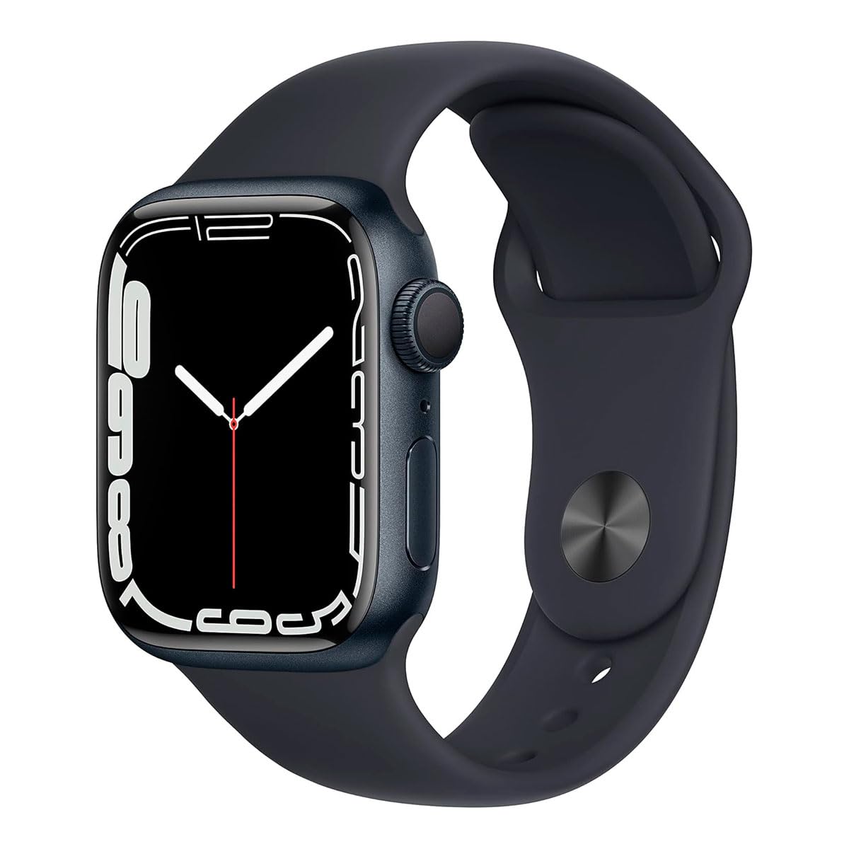 Apple Watch Series 7 (GPS, 45mm) Midnight Aluminum Case with Midnight Sport Band